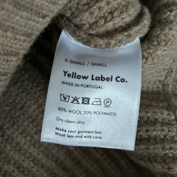 Yellow Label Le Wool Chunky Knit in Truffle - Picture 4 of 7